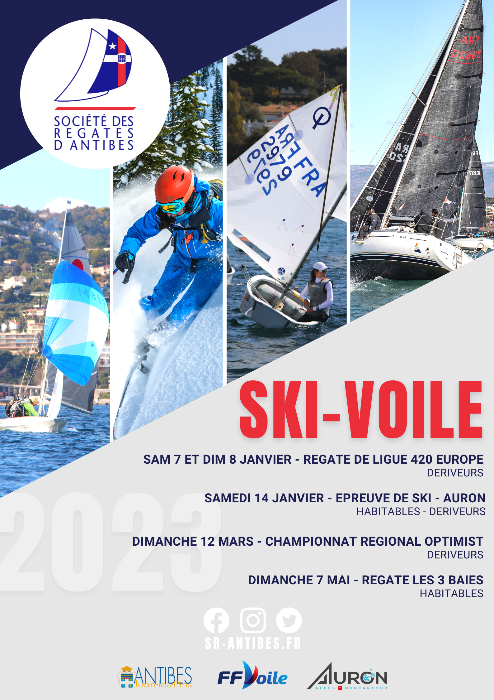 PROGRAMME SKI VOILE 2023